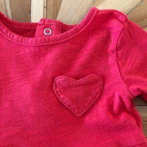Carter's 18M Red Heart Dress